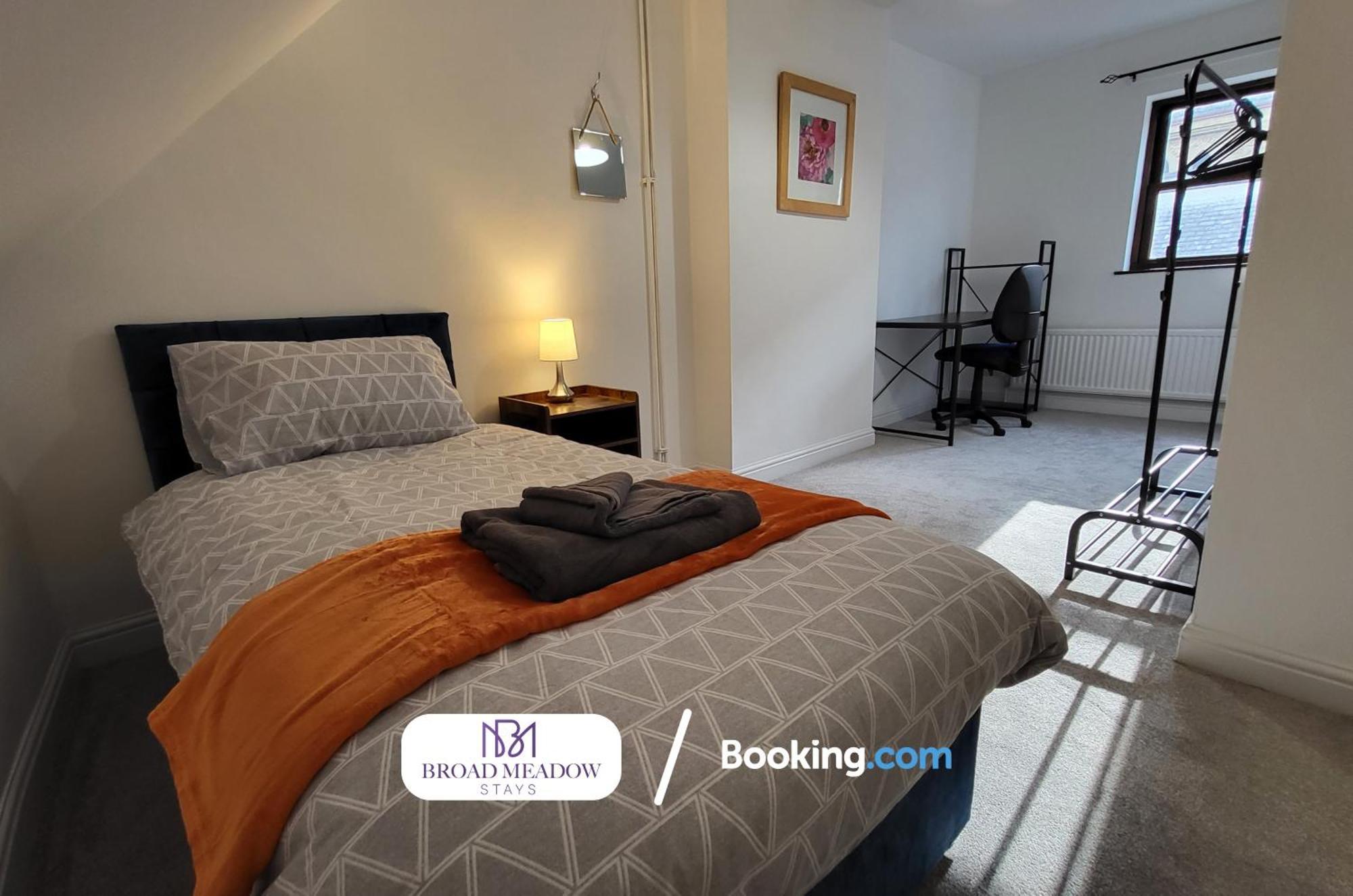 Last-Minute Offers L 3-Bed House By Broad Meadow Stays L Short Lets L Family, Business, Students L Lincoln L Parking Eksteriør bilde